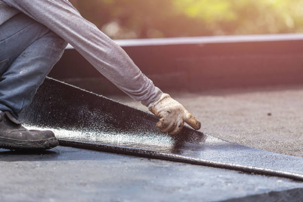 Professional Basement Waterproofing technician working in Warsaw, IN